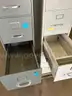 Lot of 3 Metal File Cabinets - 5-Drawer - 15 x 26.5 x 60