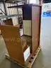 L-Shaped Wood Look Desk - 5 Drawers - 60x 31 x 29
