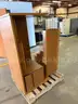 L-Shaped Wood Look Desk - 5 Drawers - 60x 31 x 29