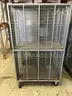Wheeled security cages, lot of 2