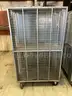 Wheeled security cages, lot of 2