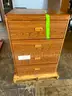 File cabinets; 4-drawer lateral, lot of 2