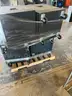 Network racks; lot of 4 - UNTESTED