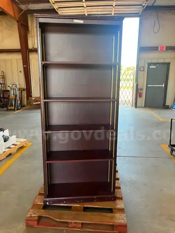 Bookcases, lot of 3