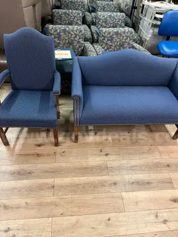 Chair and sofa