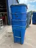 95 gallon trash receptacles, lot of 4