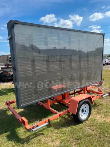 Message board trailer - UNTESTED