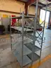 Shelves, metal, lot of 2