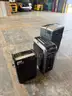 Paper shredders, lot of 3 - UNTESTED