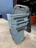 95 gallon trash receptacles, lot of 3