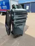 95 gallon trash receptacles, lot of 3