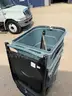 95 gallon trash receptacles, lot of 3