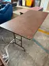 Tables, folding, lot of 6
