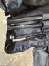 Display flag poles, lot of 14 - UNTESTED