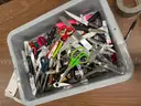 Scissors and kitchen items, approximately 30lbs - UNTESTED