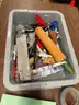 Scissors and kitchen items, approximately 30lbs - UNTESTED