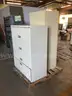 File cabinets, lot of 2