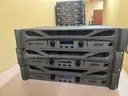 Computer Eqaupment- 2 Laptops, 3 AMPS, 1 LCD Projector - UNTESTED
