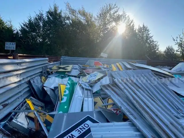 Lot of Aluminum Signage