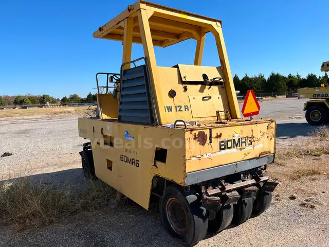 Bomag BW12R Pneumatic Tire Roller