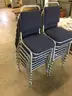 Stackable chairs, lot of approximately 14