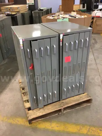 File cabinets, map, lot of 2