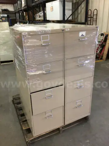 File cabinets, lot of 3