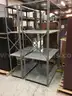 Shelving, metal, lot of 2