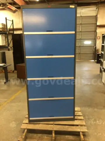 Cabinet, storage, lateral