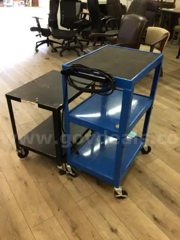 Carts, media, lot of 2