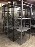 Shelving, metal, lot of 4
