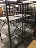 Shelving, metal, lot of 2