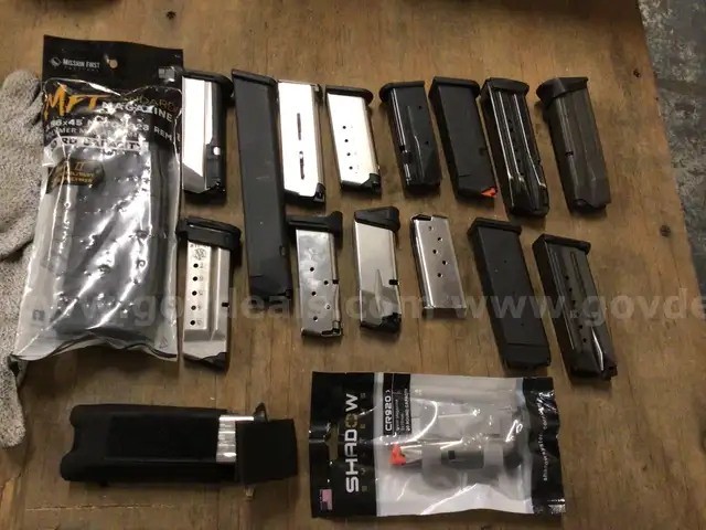 Firearm magazines, approximately 17 - UNTESTED