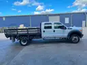 2012 Ford F-550 flat bed truck