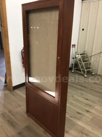 Display case/bulletin board