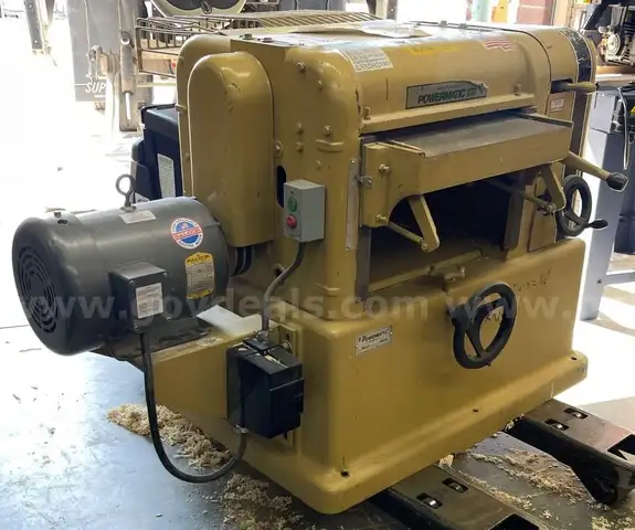 POWERMATIC 18&#x201D; PLANER