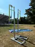 Lot of High Jump Pads and Standards