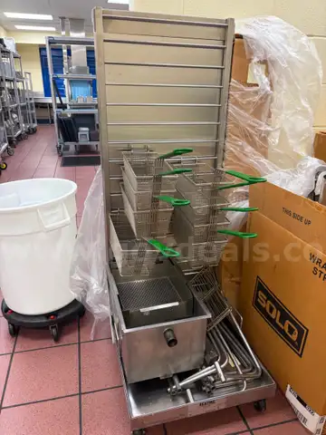 Keating Portable Fry Basket Rack