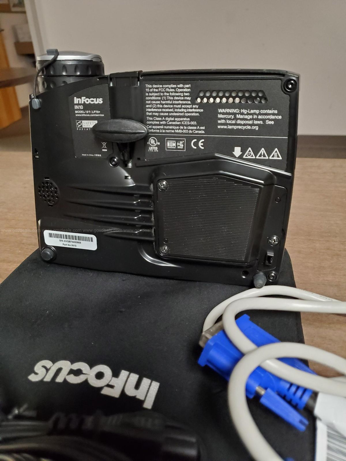 InFocus Projector LP70+ AllSurplus