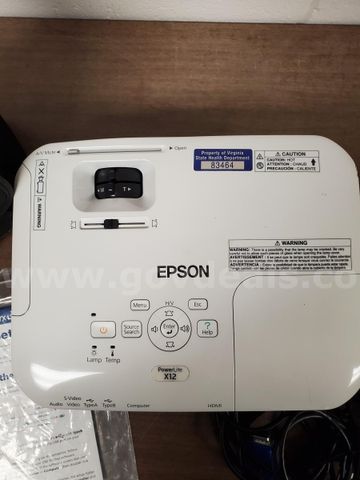 powerlite x12 epson