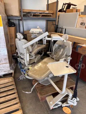 Lot of (2) A-dec Cascade Dental Chairs