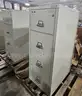 Pair of Fire King File Cabinets - 4 Drawer