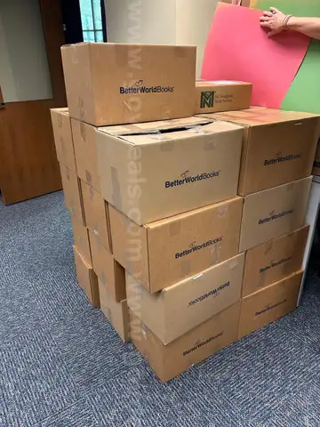 Lot of 363 Economics Books &#x2013; 27 Boxes