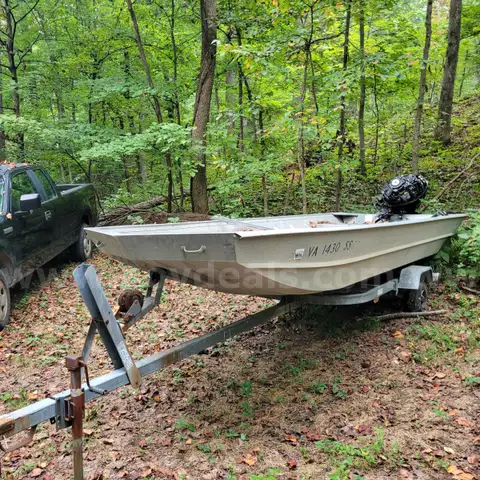 1988 Sea Nymph Boat with 1989 Long Trail Trailer