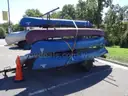 Lot of Canoes with Trailer