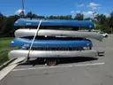 Lot of Canoes with Trailer