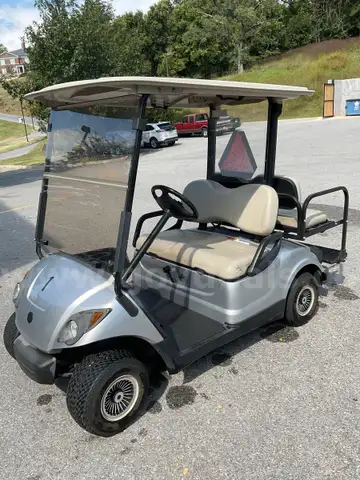 2015 Yamaha YDR-AX5 Gas Golf Cart &#x2013; 4-Seater, Silver