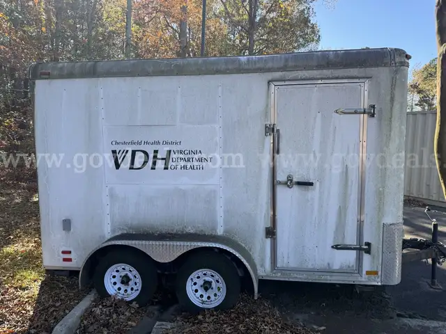 2009 Trailblazer Utility Enclosed Cargo Trailer &#x2013; 6 x 12 SA-3500