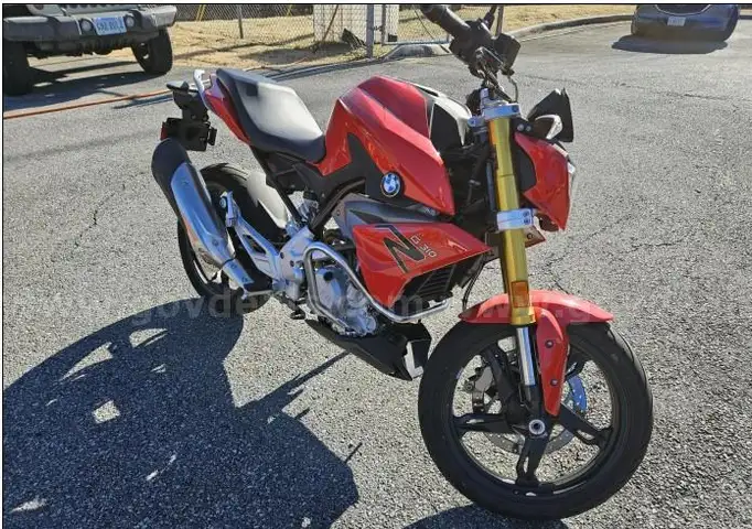 2020 BMW G 310 R motorcycle