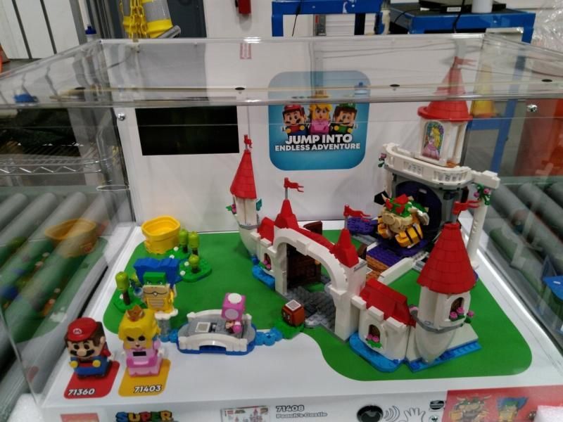 Super good Mario Peach Castle Expansion Set 71408 Creative Building Set